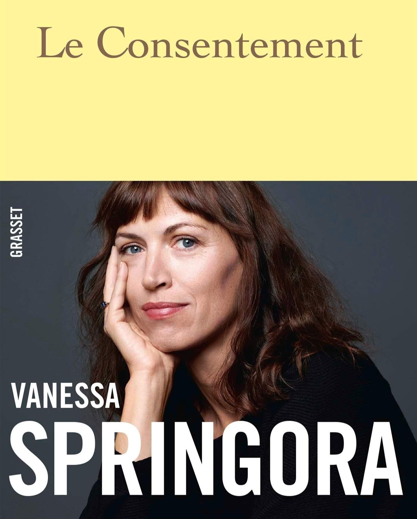 Première page de couverture du livre Le Consentement de Vanessa Springora.