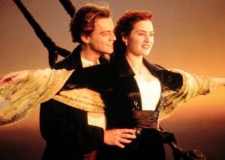 Leonardo DiCaprio (Jack Dawson) et Kate Winslet (Rose DeWitt) dans "Titanic". - Paramount Pictures.