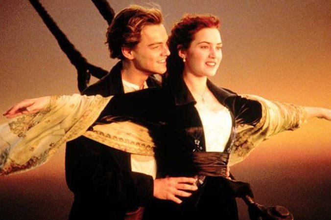 Leonardo DiCaprio (Jack Dawson) et Kate Winslet (Rose DeWitt) dans "Titanic". - Paramount Pictures.